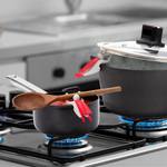 Superhero Pot Lid Steam Releaser and Spoon Holder