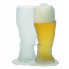Surreal Sliced Beer Glasses