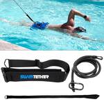 Swim Tether Belt for Stationary Swimming in Pools