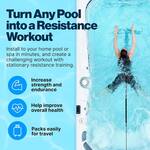 Swim Tether Belt for Stationary Swimming in Pools
