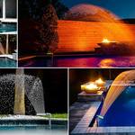 Swimming Pool Jet Waterfall Fountain