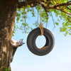 SwingTime - Ceramic Tire Swing Bird Feeder