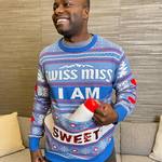 Swiss Miss Hot Cocoa Scented Ugly Christmas Sweater