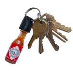 Tabasco Sauce Mini Bottle Keychain Cap