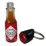 Tabasco Sauce Mini Bottle Keychain Cap
