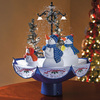 Tabletop Snowing Christmas Tree