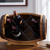 Tabletop Wine Barrel Bottle Rack