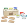 Taco Serving Kit With Wooden Storage Box