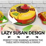 Taco Tuesday - Heated Lazy Susan Taco Topping Bar