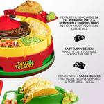 Taco Tuesday - Heated Lazy Susan Taco Topping Bar