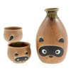 Tanuki / Raccoon Sake Set