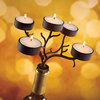 Tea Light Branches Wine Bottle Candelabra