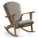 Teak Adirondack Rocking Chair