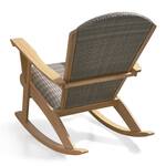 Teak Adirondack Rocking Chair