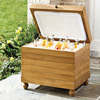 Teak Ice Chest