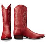 Tecovas x Chili's Booth Boots - Made from Genuine Chili's Booth Vinyl