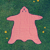 Teddy Bear Skin Picnic Blanket