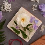 Terra Cotta Microwave Flower Press
