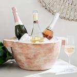 Terracotta Clay Ice Bucket