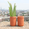 Terracotta Mason Jar Pots