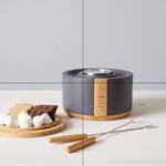 TerraFlame Smore's Bowl - Portable Tabletop Fire Bowl / S'mores Roaster
