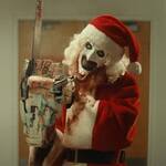 TERRIFIER 3 Art the Clown Santa Popcorn Bucket