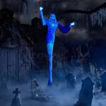 Terrifying 12 Foot Tall LED-Illuminated Towering Ghost