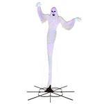 Terrifying 12 Foot Tall LED-Illuminated Towering Ghost