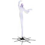 Terrifying 12 Foot Tall LED-Illuminated Towering Ghost