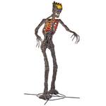 Terrifying 12.5 Foot Tall Giant Inferno Deadwood Skeleton Statue