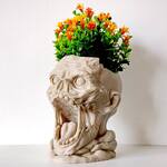 Terrifying Zombie Head Planter