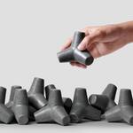 Tetra Soap -  Slip-Free, Tetrapod-Shaped Cold Process Soap