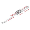 TGX Tactical BBQ Fork with Flashlight and Laser Sight