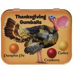 Thanksgiving Gumballs - Turkey, Cranberry and Pumpkin Pie Flavors!