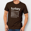 Thanksgiving Nutrition Label T-Shirts