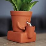 Thirsty Planter – Whimsical Self-Watering Planter Pot