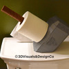 Thor's Hammer Mjolnir Toilet Paper Holder