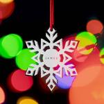 Throwflake - Steel Shuriken Ninja Throwing Star / Christmas Ornament