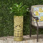 Tiki Totem Cast-Stone Concrete Planter