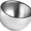 Tilted Stainless Steel Snack Bowls
