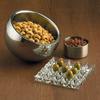 Tilted Stainless Steel Snack Bowls