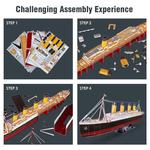 Titanic 3D Puzzle with LED Lighting