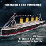 Titanic 3D Puzzle with LED Lighting