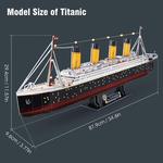 Titanic 3D Puzzle with LED Lighting