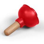 Toilet Plunger Wine Bottle Stopper