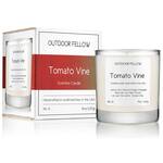 Tomato Vine Scented Candle with a Coconut / Apricot Wax Blend