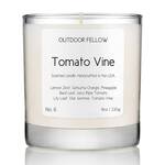 Tomato Vine Scented Candle with a Coconut / Apricot Wax Blend