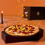 Tombstone Candy Corn Pizza