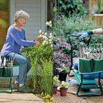 TomCare Garden Kneeler / Seat With Tool Pouches