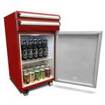 Toolbox Mini Fridge With Sliding Drawers for the Garage or Workshop